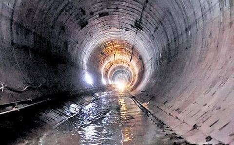 Completed second tunnel of Veligonda project in Prakasam district | Express