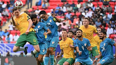 The Australians were at their attacking best but Sunil Chhetri's men managed to avoid a bigger margin of defeat.
