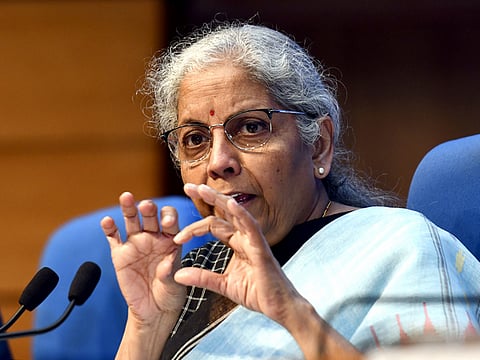 Finance Minister Nirmala Sitharaman