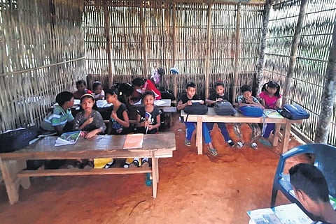 A nominal amount of Rs 300 per month is collected as fee from the students, which is used to pay the teachers and to buy books and other school utilities.