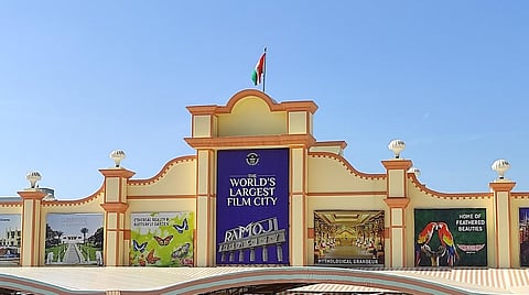 Ramoji Film City near Hyderabad