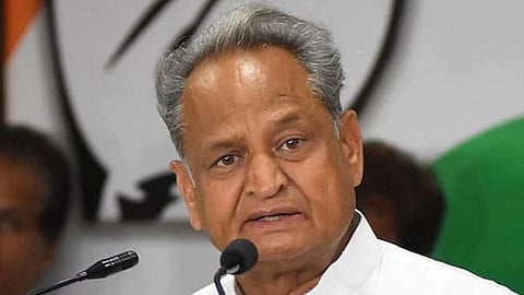Former Rajasthan chief minister Ashok Gehlot.