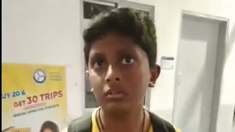 12-year-old Parinav.