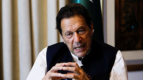 Former Pakistan prime minister Imran Khan.