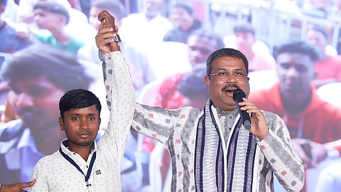 Around 8,000 candidates had registered for the Kaushal Mahotsav.