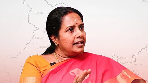 Mahila Morcha president and Coimbatore south MLA Vanathi Srinivasan.