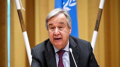 United Nations Secretary-General Antonio Guterres