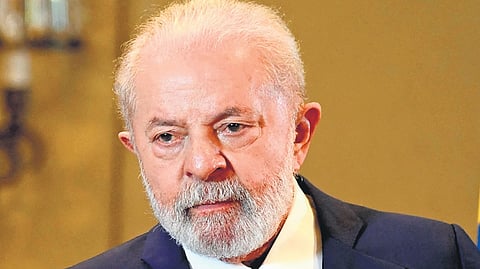 President of Brazil Luiz Inácio Lula da Silva.