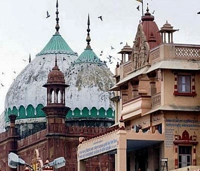 Krishna Janmbhoomi-Shahi Idgah site at Mathura in Uttar Pradesh