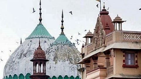 Krishna Janmbhoomi-Shahi Idgah site at Mathura in Uttar Pradesh