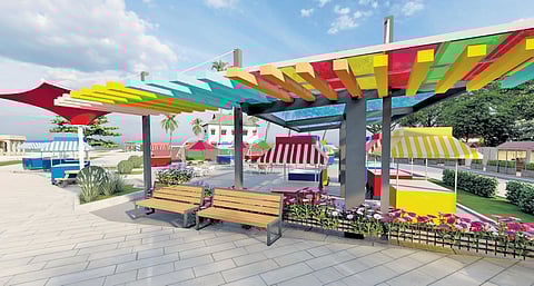 Pictorial representation of the rebranded Shankhumukham.