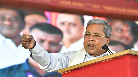 Karnataka chief minister Siddaramaiah