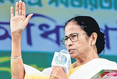 Ayodhya temple BJP’s vote-bank politics, says Didi