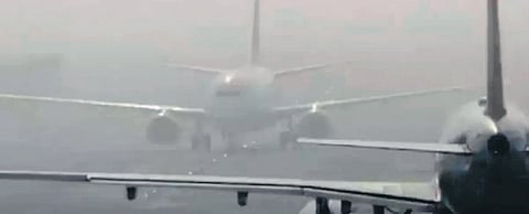 Air quality continues to remain ‘very poor’ with a reading of
368 in Delhi.