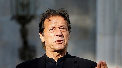Jailed former Pakistan prime minister Imran Khan