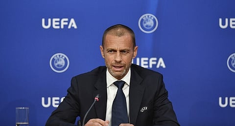 UEFA president Aleksander Ceferin