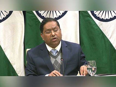 MEA spokesperson Randhir Jaiswal