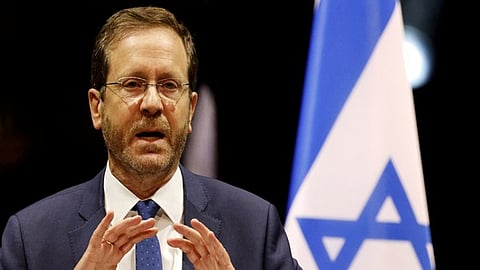 Israeli President Isaac Herzog