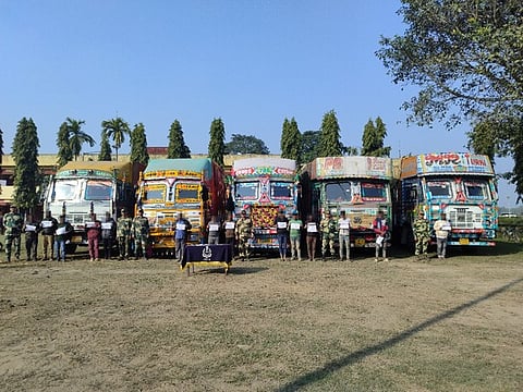 BSF apprehends 14 people with 240 cattle heads along Indo-Bangladesh border