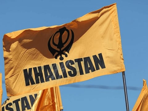 Khalistani flag