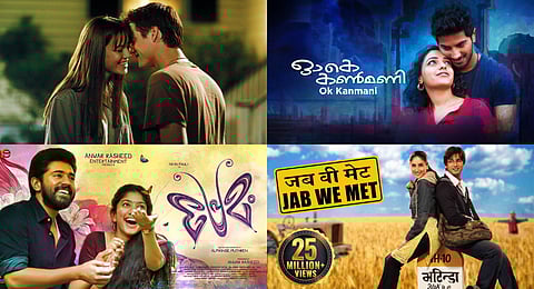 Posters of the movies from our Valentine's Day special watchlist.