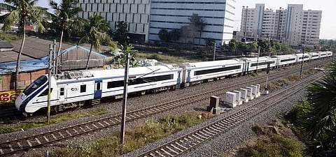 The train came to an abrupt halt between Tamaripadi and Vadamadurai at around 8:49 am after the fire detection system in C14 coach was automatically triggered.