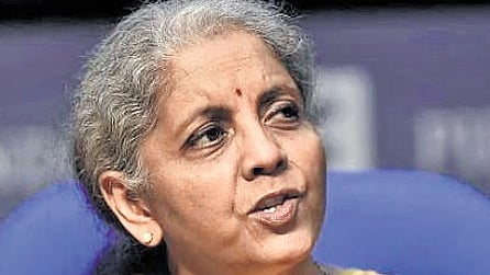 Finance Minister Nirmala Sitharaman.
