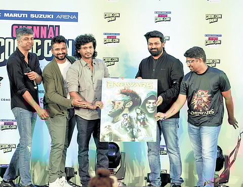 Launch of the second part of Chennai’s first indigenous sci-fi novel, ‘Endwars: Volume 2 – Dark Conquest’, written by Amirtharaj Selvaraj under the production of Queensland Amusement Park.