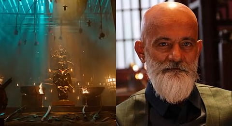 A still from 'Kreem'; Agni Sreedhar