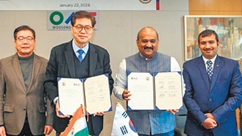 QIS signs MoU with Woosong University
