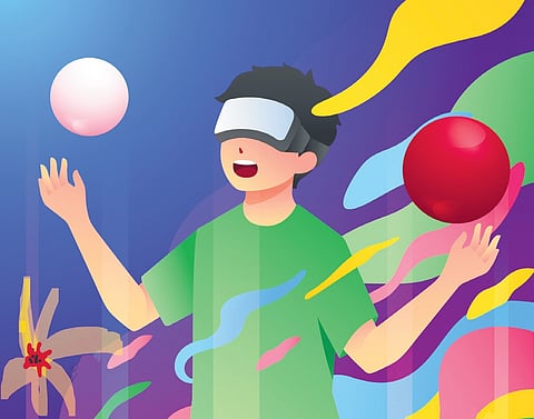 A 360-degree art experience