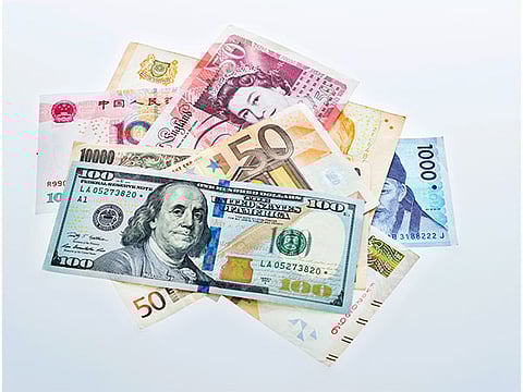 Foreign currencies used for representational purpose