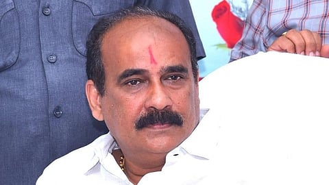 Former minister and Ongole MLA Balineni Srinivasa Reddy