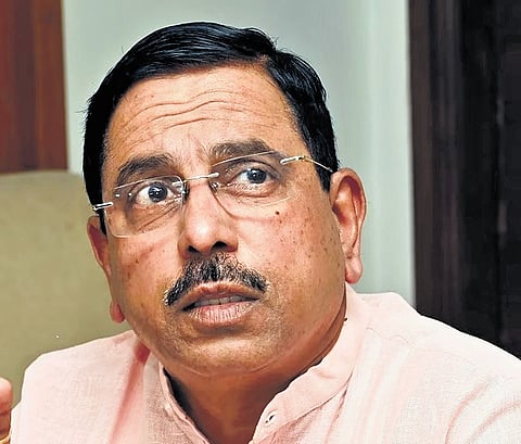 Parliamentary Affairs Minister Pralhad Joshi
