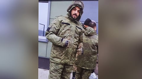 Mohammed in military outfit