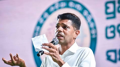 BJDP leader and 5T & Nabin Odisha Chairman VK Pandian