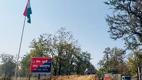 Indian flag hoisted at Puvarti