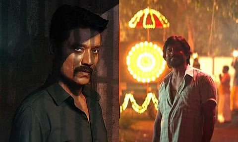 SJ Suryah (L) and Vikram