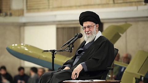 Iran's supreme leader Ayatollah Ali Khamenei