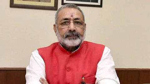 Union minister and BJP MP from Begusarai Giriraj Singh