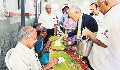 Tablets India Group's Annadanam service.