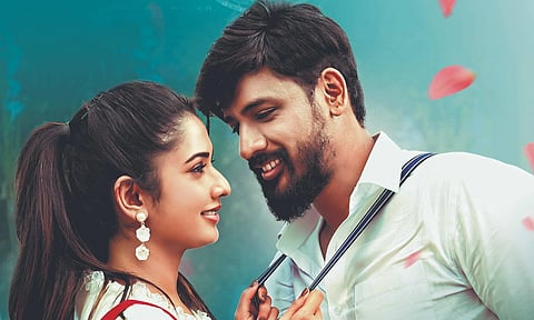 Thanush Shivanna and Sonal Monteiro in 'Mr Natwarlal'