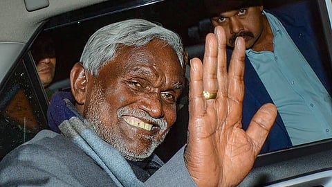 Bye to JMM?: Former Jharkhand Chief Minister Champai Soren.