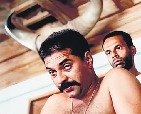 A still from the movie Vidheyan.