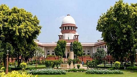 The Supreme Court of India premises in New Delhi.