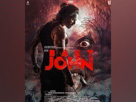 The first poster of Varun Dhawan's 'Baby John'.