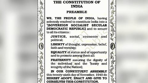 The Preamble of the Constitution