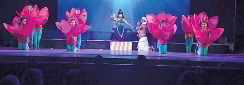 A scene from the dance drama.