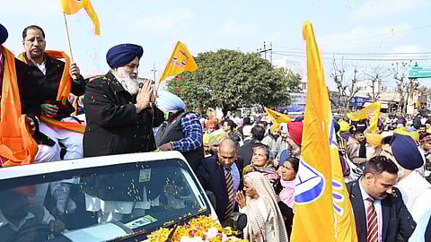 Shiromani Akali Dal President Sukhbir Singh Badal started the 'Punjab Bachao Yatra'.
