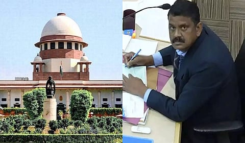 The Supreme Court ordered the prosecution of Anil Masih (R), the returning officer who was caught defacing the ballots during the Chandigarh Mayoral elections, and remarked that he was "murdering democracy."